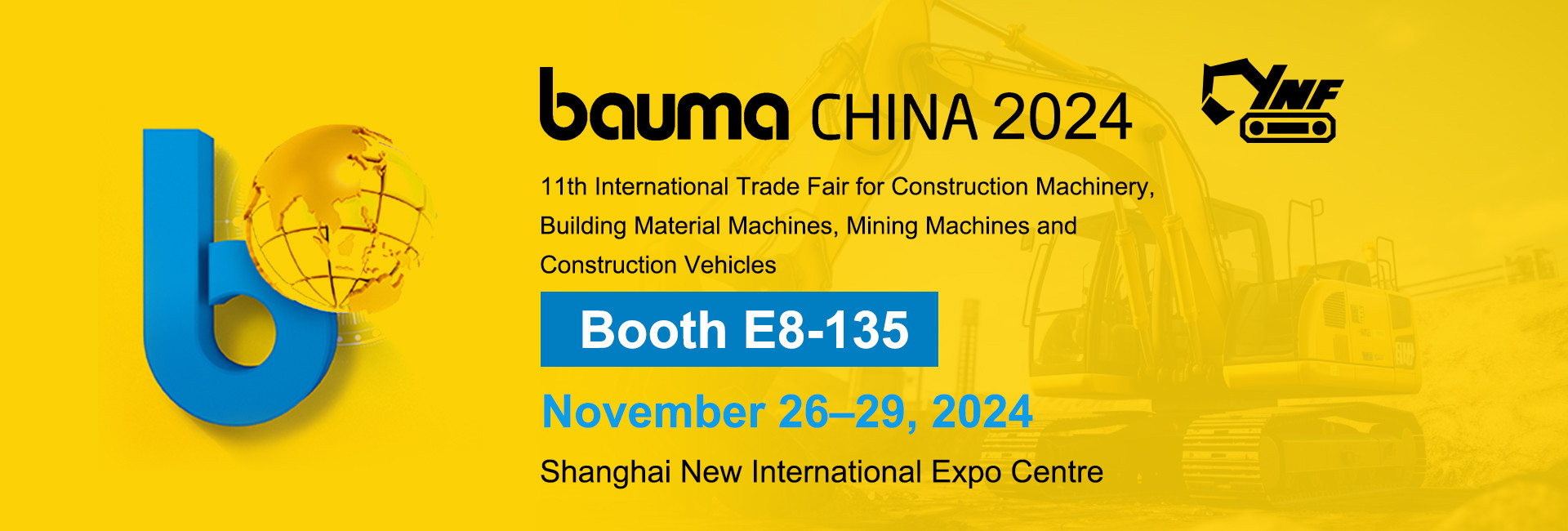 Ultimi blog aziendali su Siamo entusiasti di annunciare che YNF mostrerà le nostre parti per escavatori di alta qualità alla Bauma Cina Shanghai 2024!