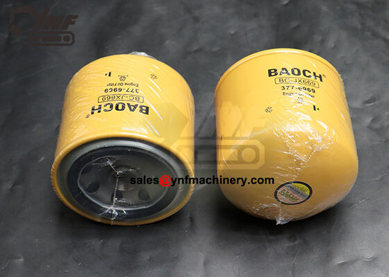 comprare Filtro olio motore (lubrificante) YNF17512 377-6969 per escavatore 306E fabbricazione online