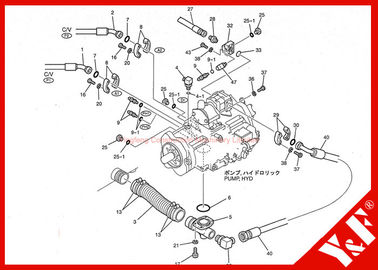 comprare Sensore di alta pressione degli accessori dell'escavatore della STAMPA LC52S00012P1 del SENSORE di KOBELCO online manufacture