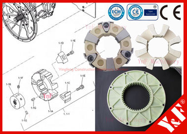 comprare Il volano del motore di ISUZU 6HK1 della correzione dell'accoppiamento dell'escavatore ha montato l'asse della pompa idraulica online manufacture