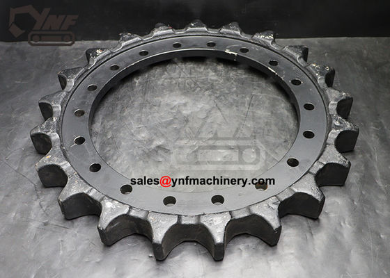 YNF17552 Sprocket per l'escavatore Hitachi ZX210-3 21 denti / 18 fori